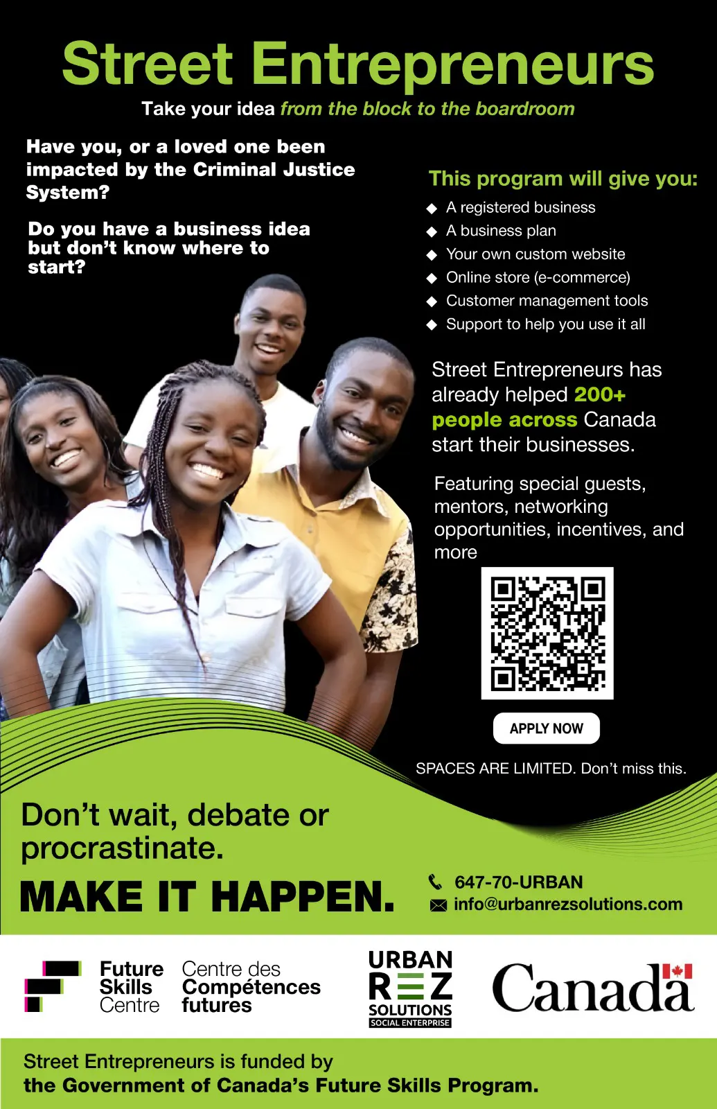 Urbanrez Street Entrepreneurs 3 Flyer